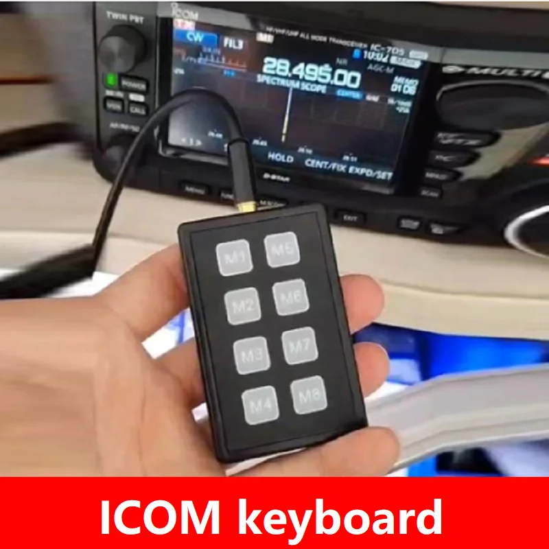 Tastiera Di Controllo Della Scelta Rapida Radio Icom Per Controller Ic-705 Ic-7300 Ic-7100 Ic-7410 Ic705 7000 Ssb Cw Rtty