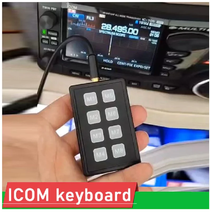 Tastiera Di Controllo Della Scelta Rapida Radio Icom Per Controller Ic-705 Ic-7300 Ic-7100 Ic-7410 Ic705 7000 Ssb Cw Rtty
