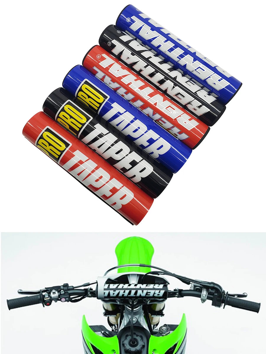 250Mm Manubrio Pad Fat Bar Pad Petto Di Protezione Cross Bar Fit Manubrio Moto Dirt Bike Pit Bike Motocross Enduro
