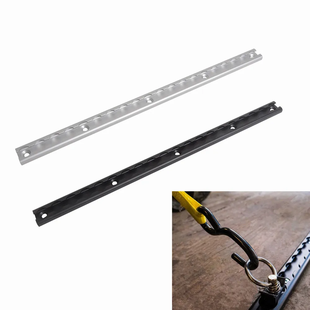 Track Rail Cargo Control 50Cm Alluminio Per Il Fissaggio Di Motocicli Atv Trattori Utility Dirt Bikes Pickup Trucks Furgoni