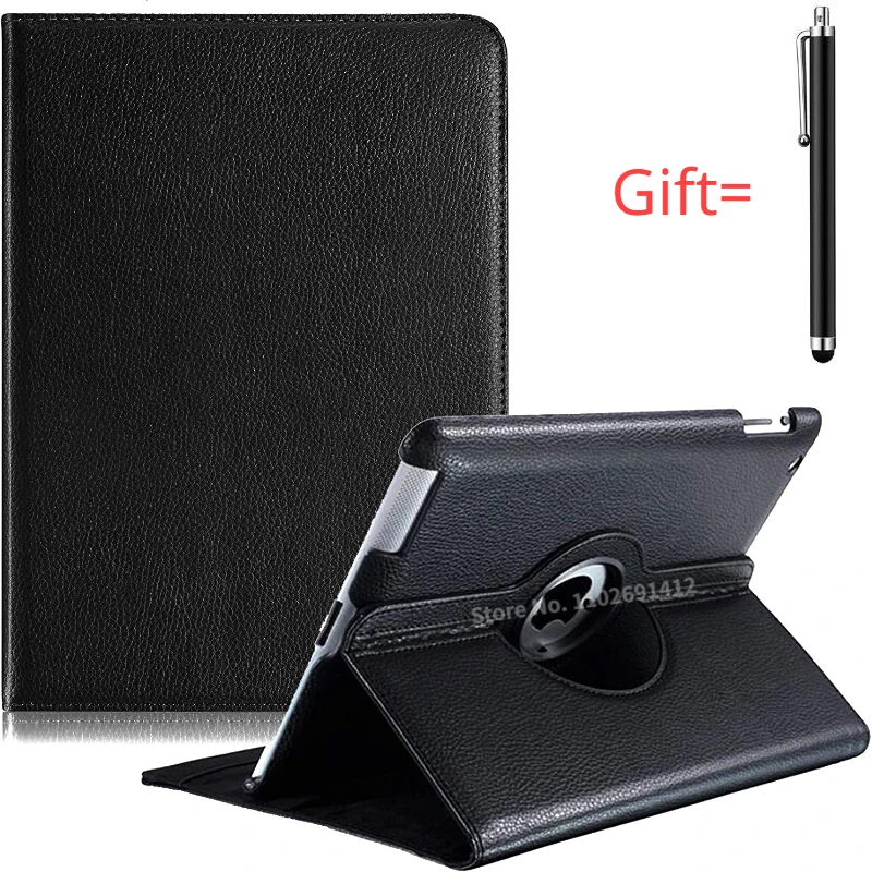 360 Ratating Case Per Ipad 2 Ipad 3 Ipad 4 2012 9.7 "Tablet Cover Ipad A1395 A1396 A1397 A1416 A1430 A1403 A1458 A1459 A1460 Case