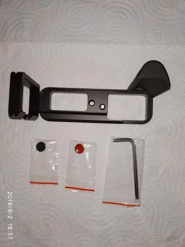 Rilascio Rapido L Piatto Di Supporto A Mano Grip Tripod Staffa & Concavo Pulsante Di Scatto Per Fujifilm X-T30 X-T20 Xt20 X-T10 Xt10