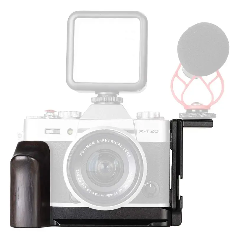 Wepoto Xt30-Bl Impugnatura Compatibile Con Fotocamera Fujifilm X-T30 X-T20 X-T10