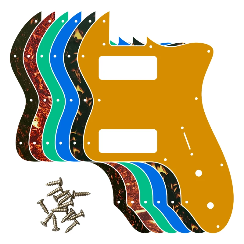 Xinyue Parti Di Chitarra-Per Classic Series 72 Telecaster Tele Thinline Chitarra Battipenna Gratta E Vinci Con Pickup P90 Humbucker