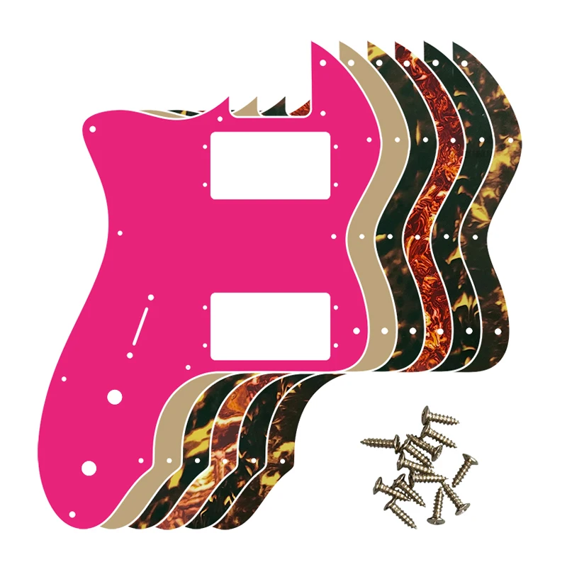 Feiman Custom Guitar Parts Pickguard-Per Classic Series '72 Telecaster Tele Thinline Guitar Con Pickup Humbucker Ad Ampia Gamma