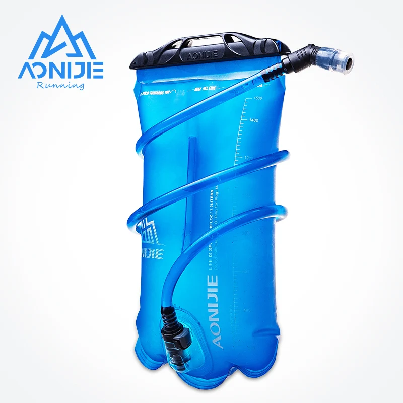 Aonijie Sd16 Soft Reservoir Water Bladder Hydration Pack Water Storage Bag Bpa Free - 1.5L 2L 3L Running Hydration Vest Backpack