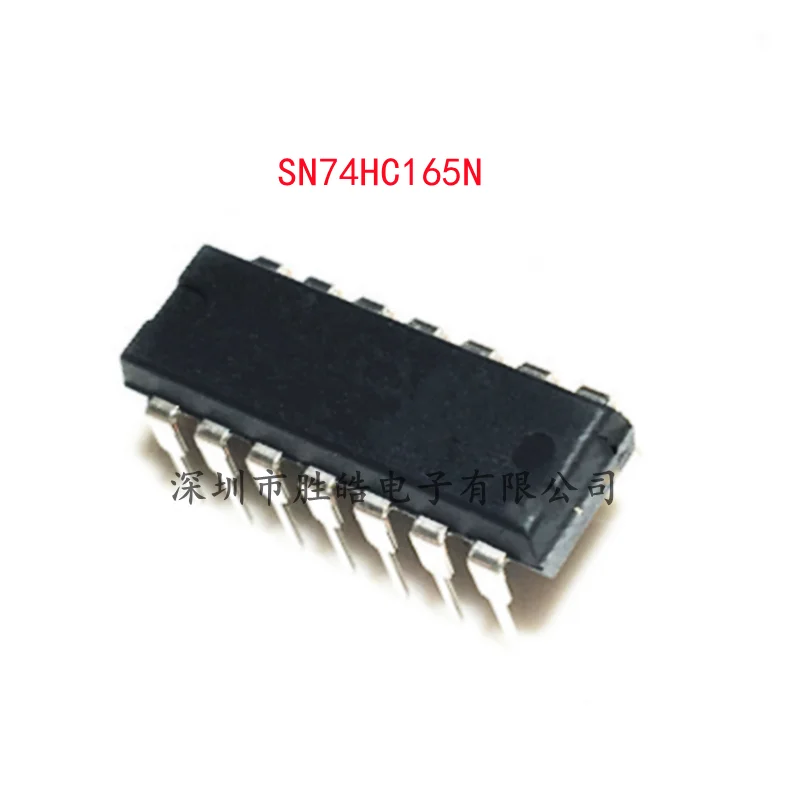 (10Pcs)  New  Sn74Hc165N   Sn74Hc165   Eight Shift Register   Parallel Loading   Straight In  Dip-16  Integrated Circuit