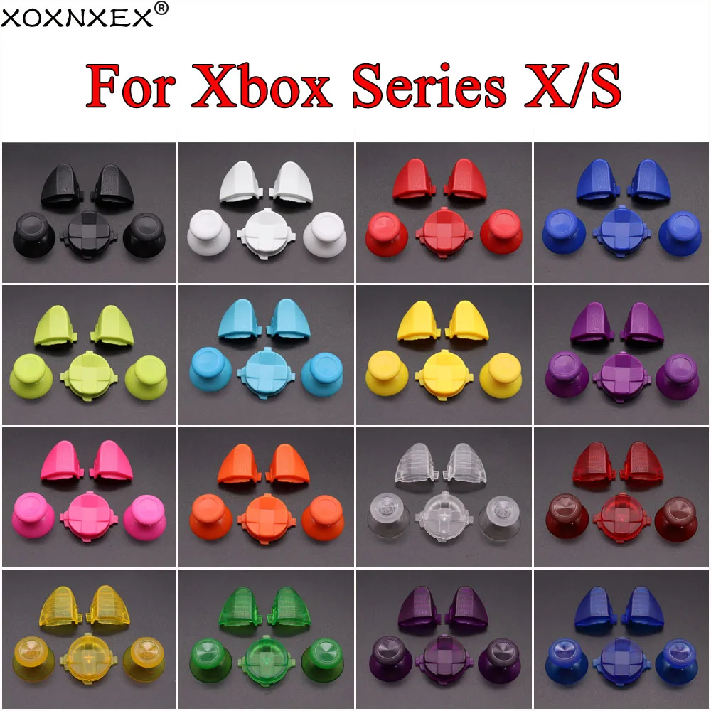 Per Xbox Series Xs Controller D-Pad Button Cross Arrow Key Rt Lt Trigger Key Button 3D Analog Thumb Stick Handle Joystick Cover