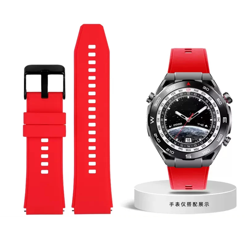 Cinturino Da 22Mm Per Huawei Watch Ultimate Wristband, Cinturino Da Polso Con Cinturino In Silicone Per Cinturino Smartwatch Huawei Ultimate /Buds