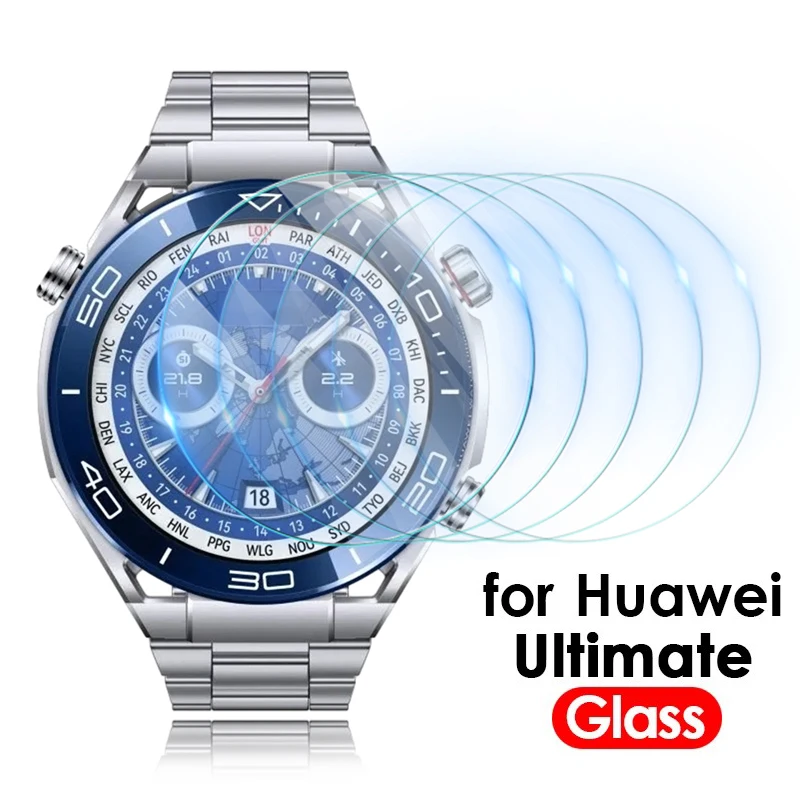 1/3/5 Pz Vetro Proteggi Schermo Per Huawei Watch Ultimate Pellicola Protettiva 9H Vetro Temperato Per Huawei Ultimate Smartwatch Film