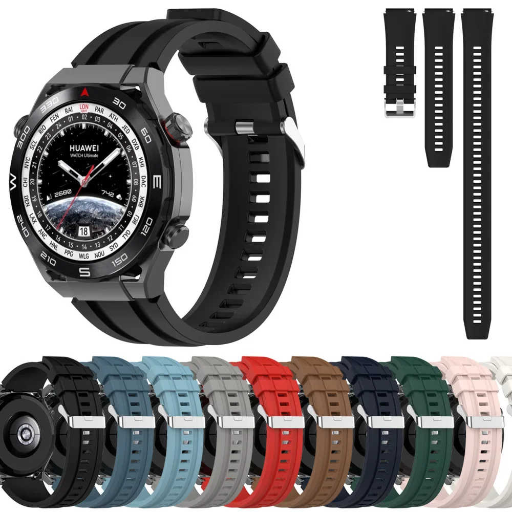 Cinturino In Silicone Excellent Master 22Mm Cinturino Esteso Per Huawei Watch Ultimate Watch Gt3 Pro 46Mm Buds Watch Band