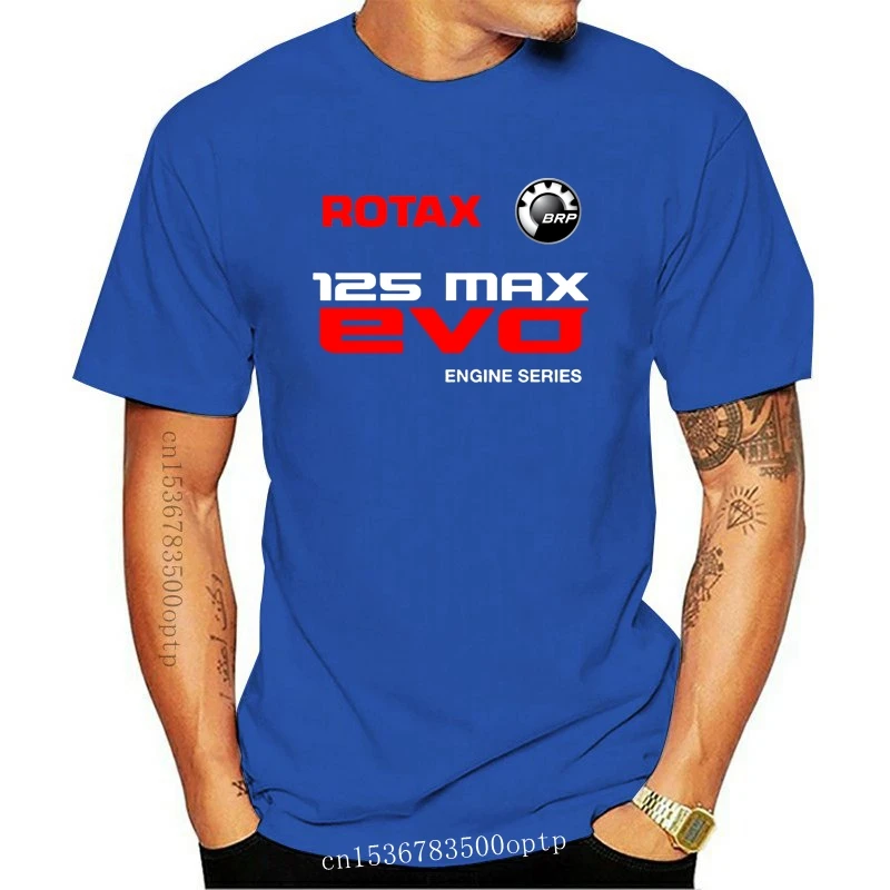 Nuovo Rotax 125 Max Evo Engine Series Brp Logo Unisex Top T-Shirt Stampe Taglia S A 4Xl
