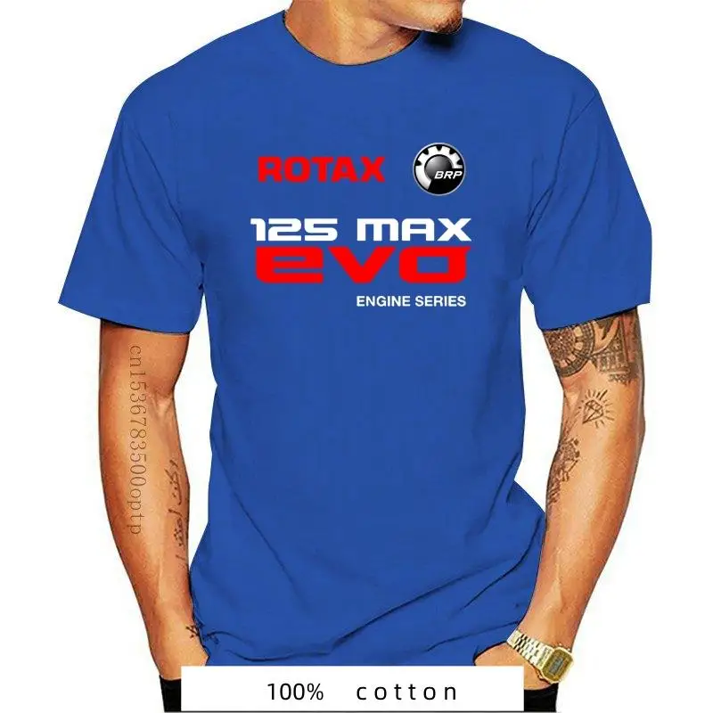 Nuovo Rotax 125 Max Evo Engine Series Brp Logo Unisex Top T-Shirt Stampe Taglia S A 4Xl