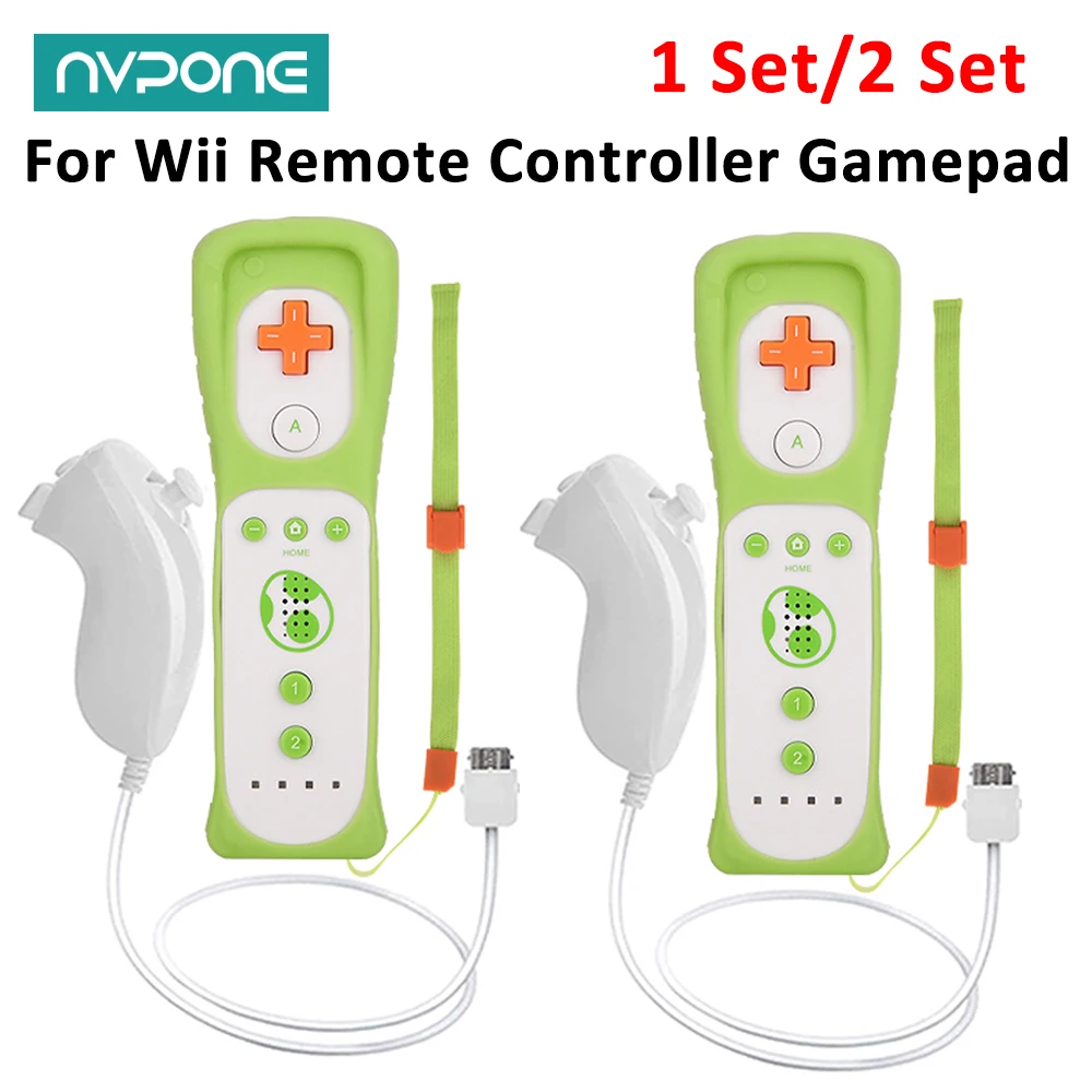 1 Pz/2 Pz Controller Per Wii Remote Controller Gamepad Built-In Motion Plus Control Per Wii/Wii U Console Wireless Game Pad