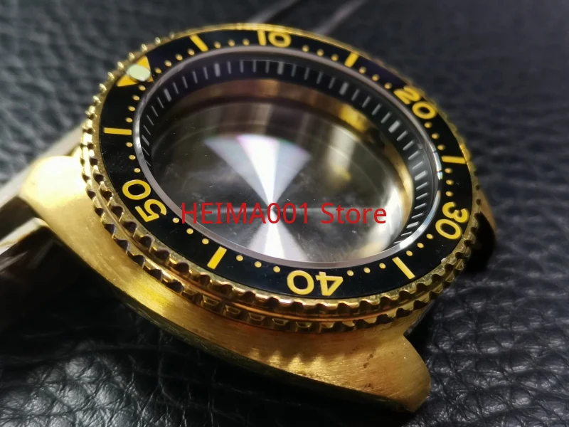 Alluminio Bronzo 47Mm Spr777 Orologio Subacqueo Giappone Seiko Nh35A/Nh36A/Skx007/Sbdx017 Guscio Modificato Refit Lunetta