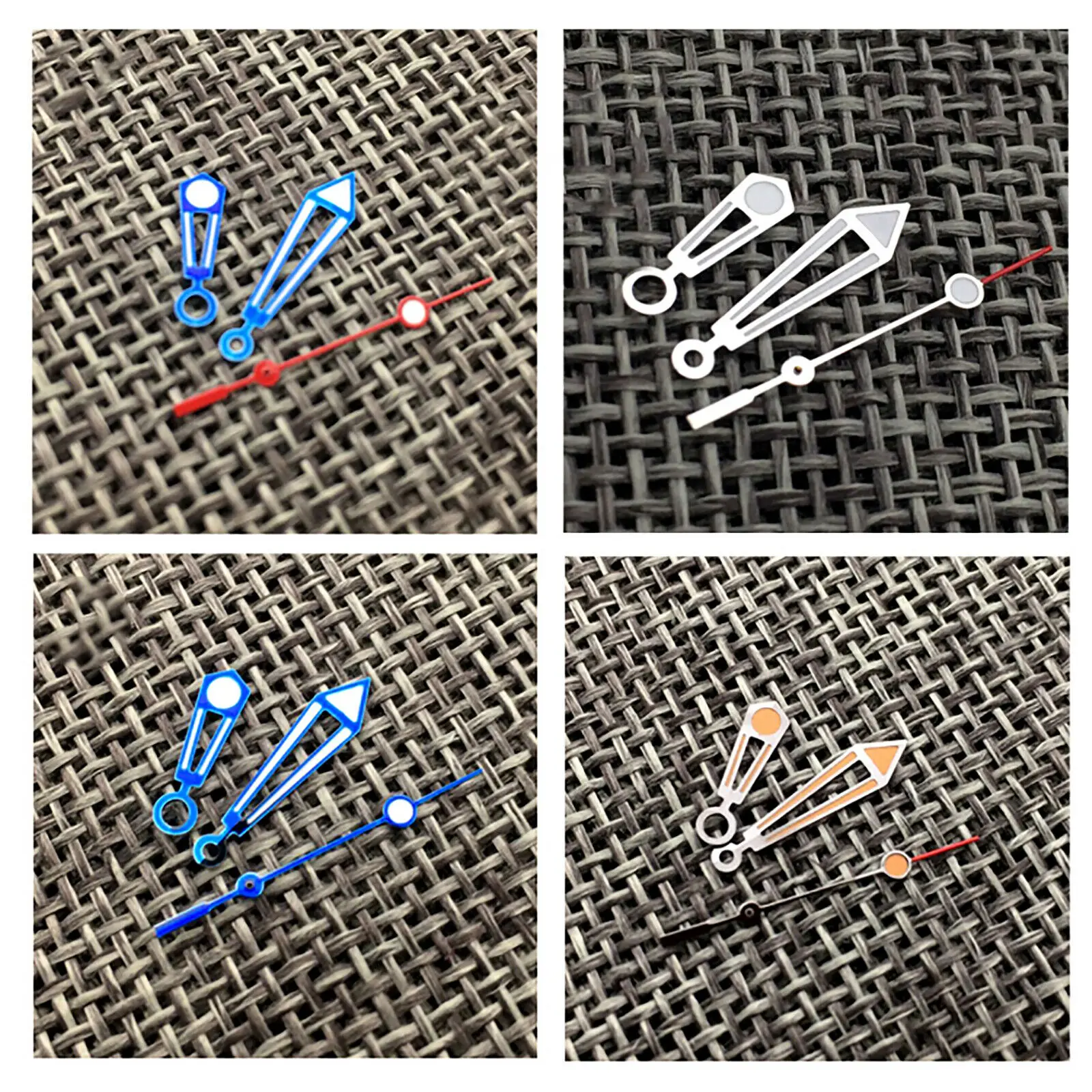 Lancette Dell'Orologio Luminose Verdi Per Seiko Skx007 Sbbn Nh35A Nh36A Accessori Per La Riparazione Della Sostituzione Del Movimento