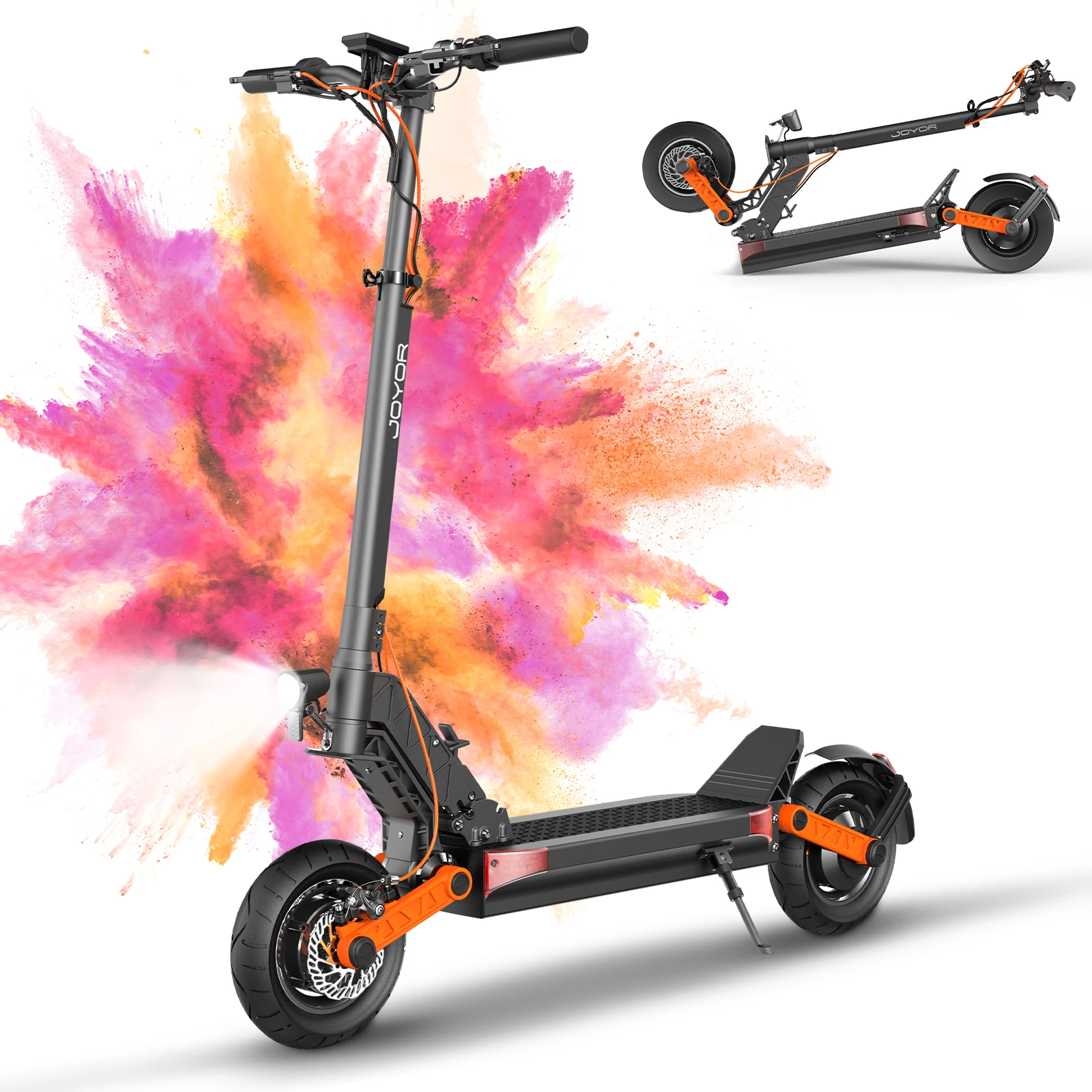 Joyor S5 600W Scooter Elettrico Per Moto Pieghevole I Migliori Scooter Elettrici Usati Di Seconda Mano Per Le Vendite