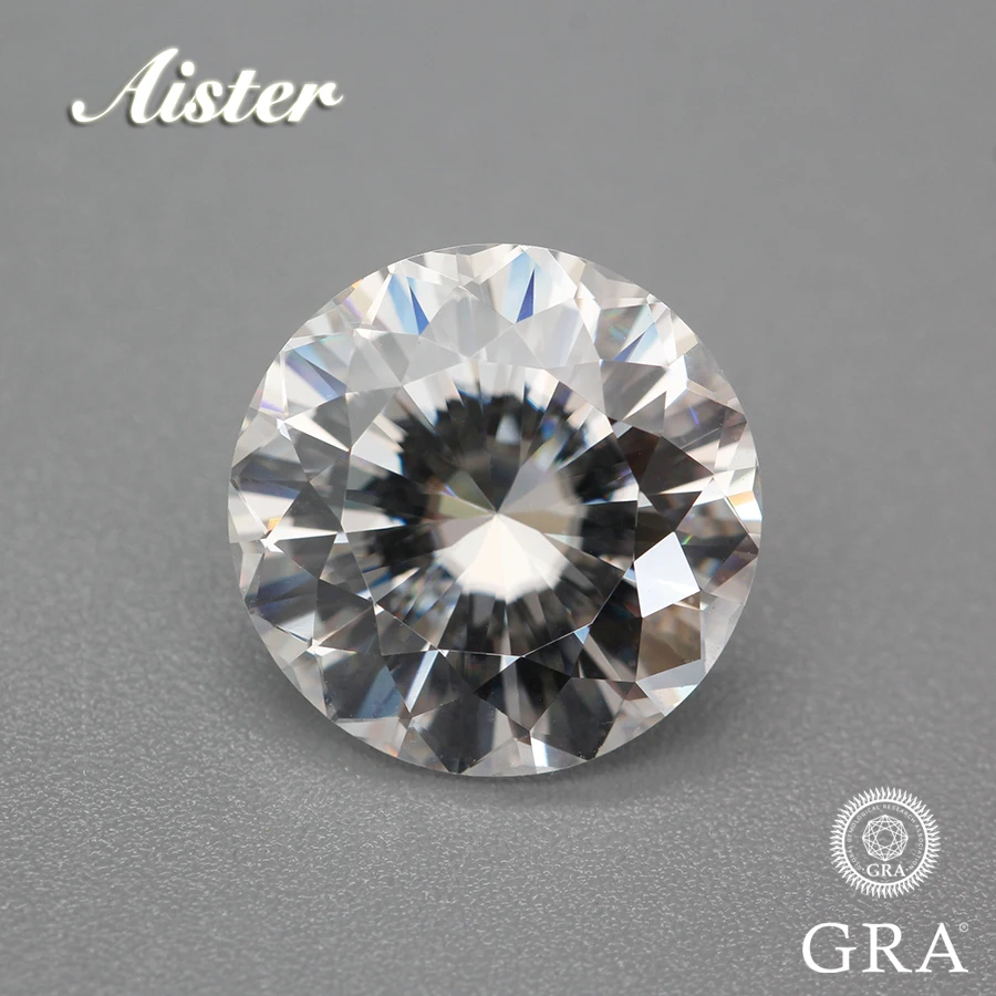 New Blue Flame Cut Moissanite Stone Con Certificato 1.0-5.0Ct 89 Faces Cut Moissanita Lab Diamonds Pass Diamond Tester Con Gra