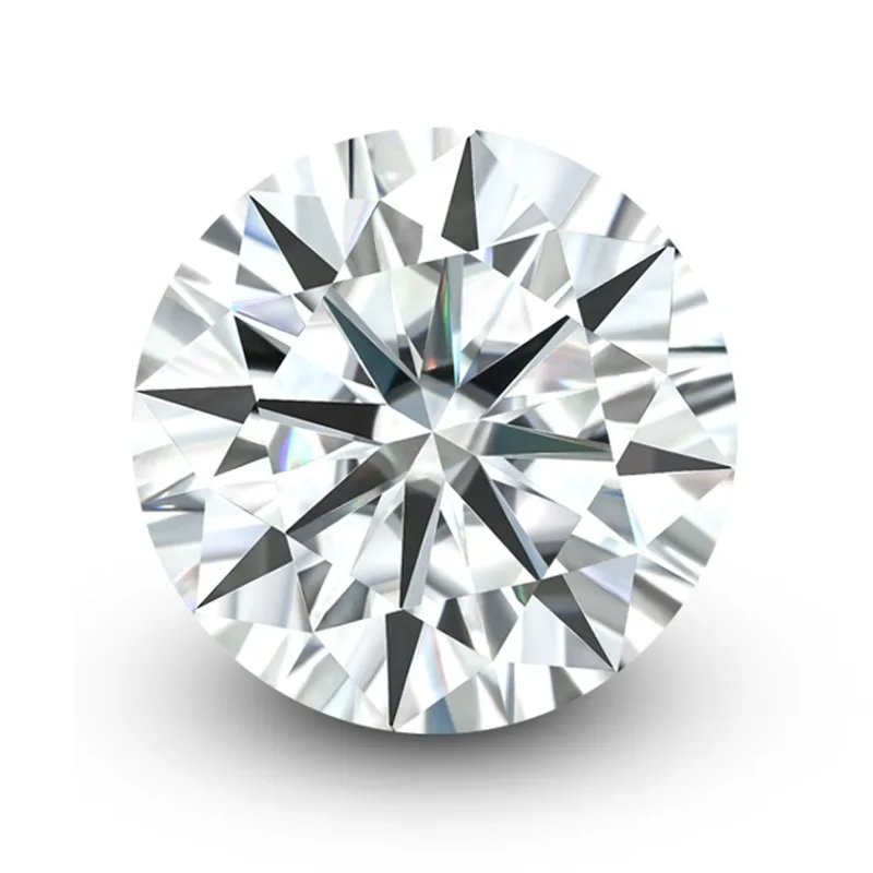 5 /10 / 20 / 30 /50 Pezzi Per Lotto ($5.3 / Ct) Prezzi All'Ingrosso Real D Color Moissanite Stone Lab Diamond Vvs1 Con Certificato Gra
