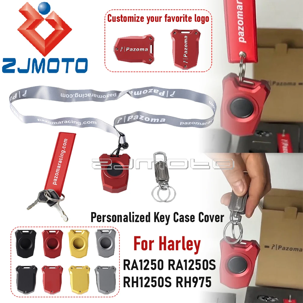 Moto Personalizza Logo Personalizzato Portachiavi A Distanza Cover Per Harley Sportster S Rh1250S Nightster 975 Rh975 2021-2023