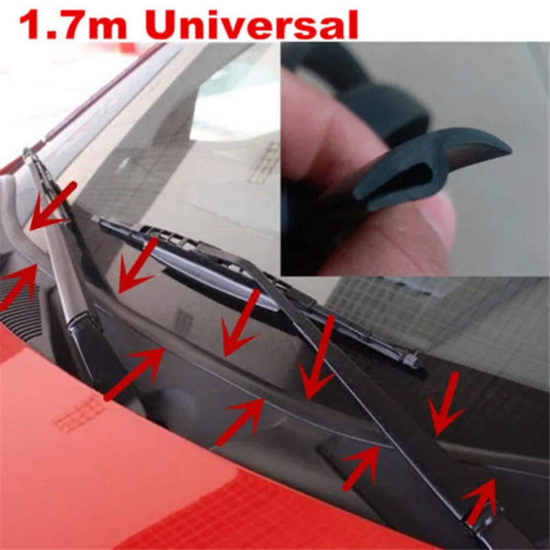 Auto Parabrezza Guarnizione In Gomma Strisce Protector Sticker Per Seat Ibiza Leon Altea Suzuki Vitara Swift Jimmy Samurai Alto Alfa Romeo