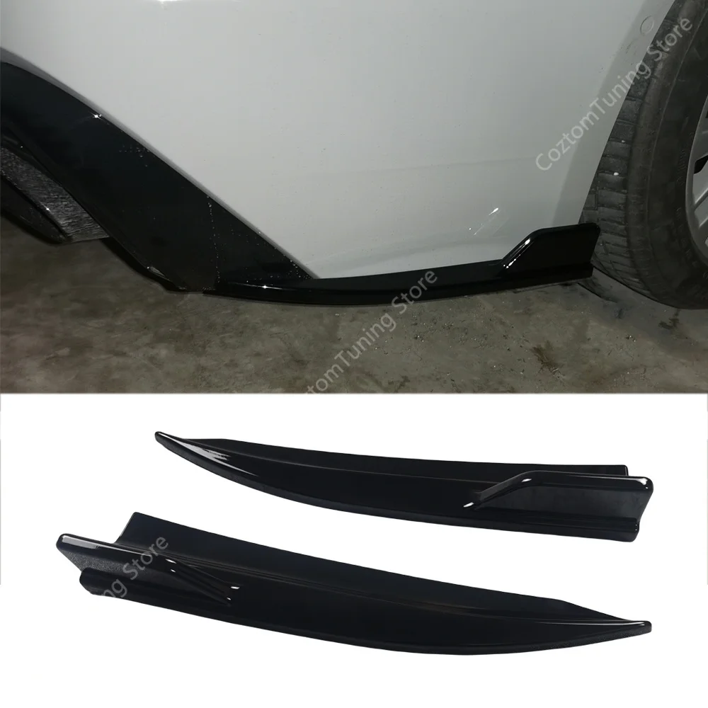 Per Audi A7 Rs7 Paraurti Posteriore Splitter Laterale Rs7 Sportback 2019 2020 2021 2022 2023 Paraurti Posteriore Diffusore Gonne Bodykit Tuning