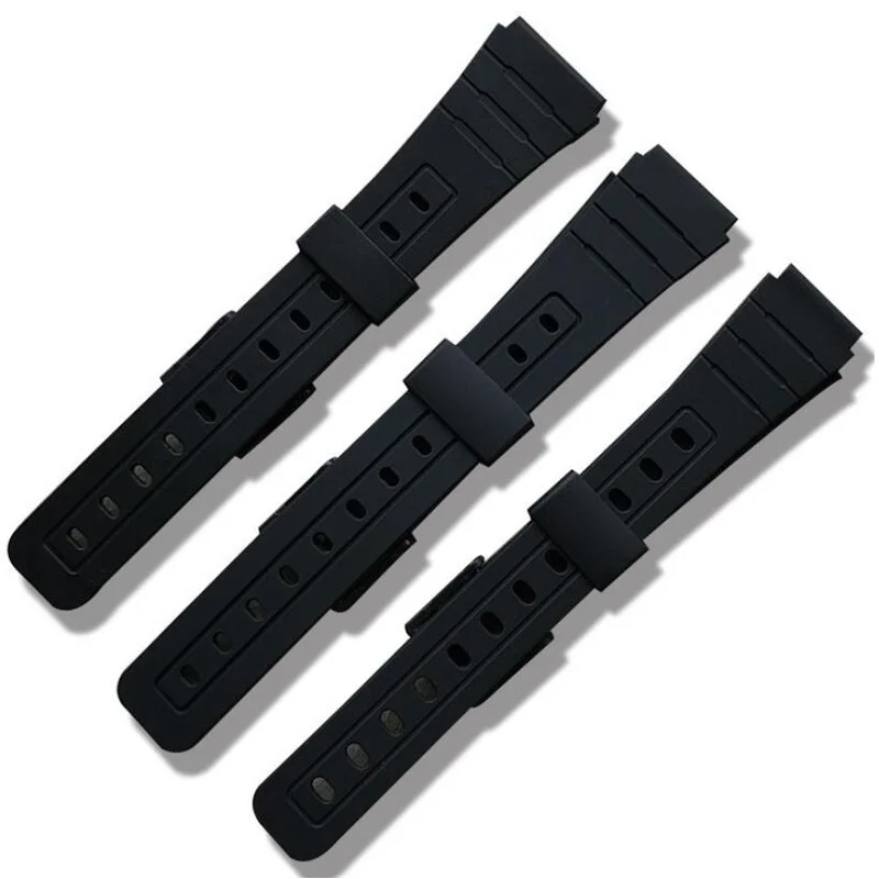 Cinturino Per Orologio Casio In Gomma Resina Per Casio F-84 F-91W F-94 F-105 Mrw-200H W-752 W-S210H W-800H W-735H Cinturino Per Orologio Elettronico