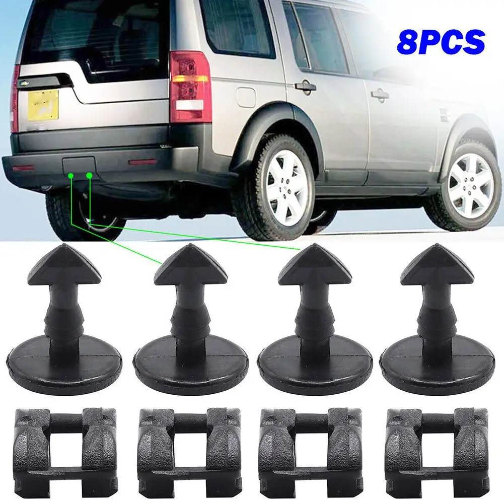 4Set Per Land Range Rover Sport Discovery Sport 3 4 Lr2 Lr3 Lr4 Freelander 2 Paraurti Posteriore Turn Lock Twist Clips Tow Eye Cover