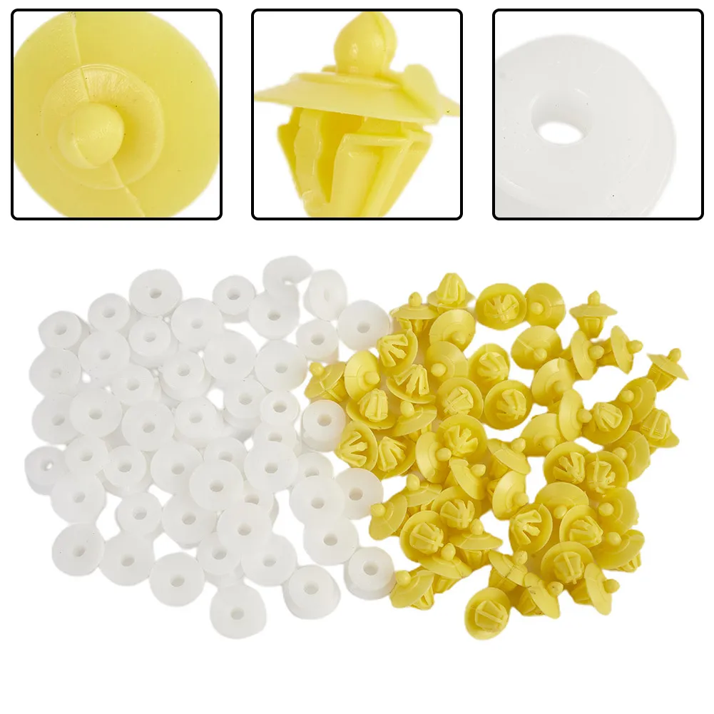 50Pcs Clip Per Auto Estensioni Passaruota In Plastica Snap Per Land Rover Discovery 3 4 Per Range Rover Sport E Freelander 1 2
