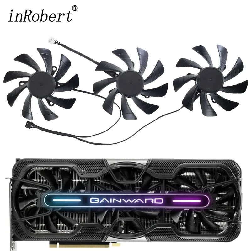 Ventola Della Scheda Grafica 85Mm Th9215B2H-Pfb01 Per Scheda Grafica Gainward Geforce Rtx 3090 3080 3070 Phantom