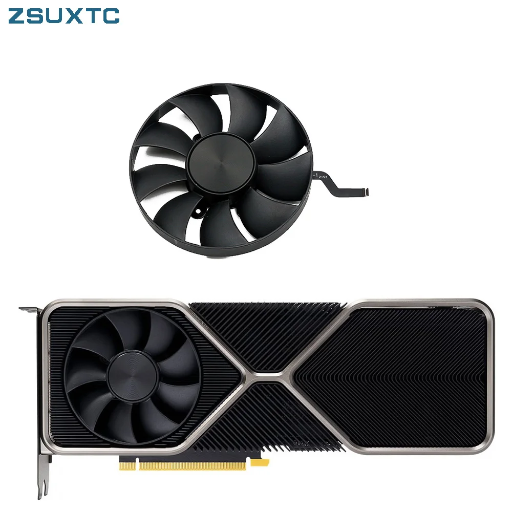 Nuovo Muslimate 85Mm 12V 0.6Amp Per Nvidia Rtx 3080 3080Ti Fe Founds Edition Scheda Video Grafica Geforce Ventola Vga