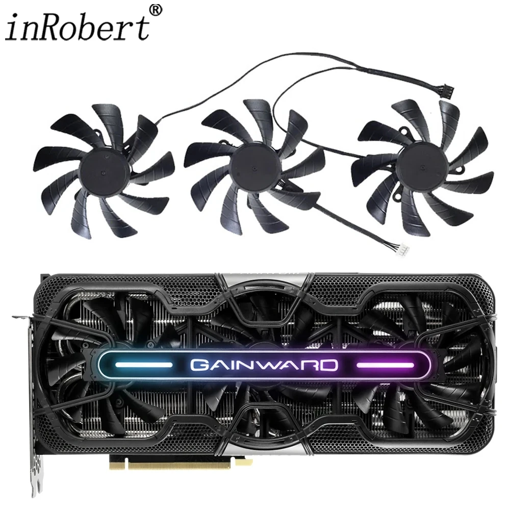 85Mm Th9215B2H-Pfb01 Rtx3090 Rtx3080 Rtx3070 Ventola Della Scheda Video Per Gainward Geforce Rtx 3090 3080 3070 Ventola Grafica Di Raffreddamento Phan