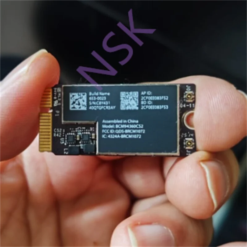 Per Apple Per Macbook Air 13 A1466 Bluetooth Wifi Wireless Airport Card Z653-0023 2015 2013 2017 C8Y507 Bcm94360Cs2