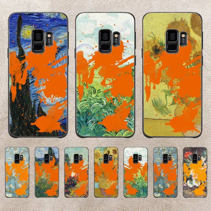 Van Gogh Tomato Soup Art Phone Case Per Samsung Galaxy S6 S7 Edge Plus S9 S20Plus S20Ultra S10Lite S225G S10 Note20Ultra Case