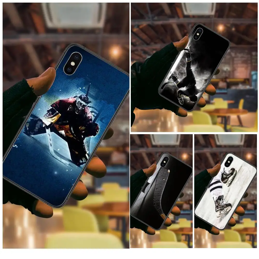 Pista Di Hockey Su Ghiaccio Soft Cellulare Skin Shell Grossiste Per Galaxy S30 S21 S20 Fe S10 S10E S9 S8 S7 S6 Edge Lite Plus Ultra