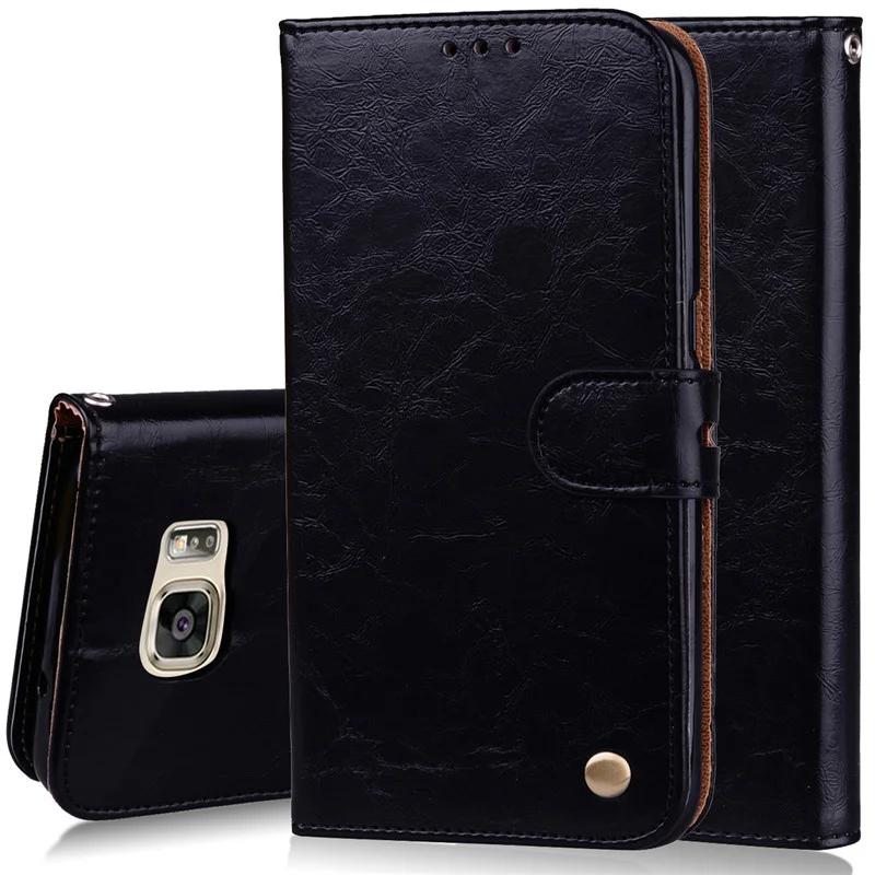 Luxury Wallet Case For Samsung Galaxy S6 Edge Case Cover Flip Leather Phone Case Samsung Galaxy S6 Edge Mobile Phone Shell