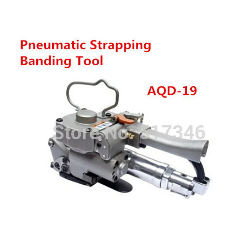 Pneumatico Reggette In Plastica Banding Strumento Pet/Pp Aqd-19 Width13-19Mm Cartone Firction Macchina Imballatrice