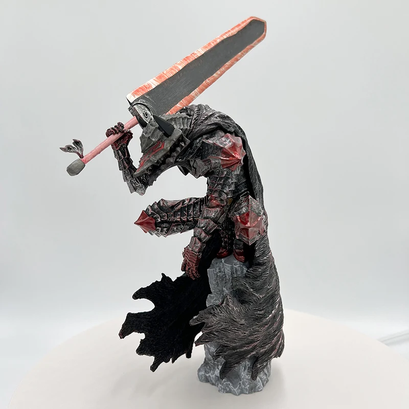 25Cm Berserk Buds L Anime Figure Buds Berserker Armor Action Figure Berserk Black Spadaccino Figurine Collection Model Doll Toys