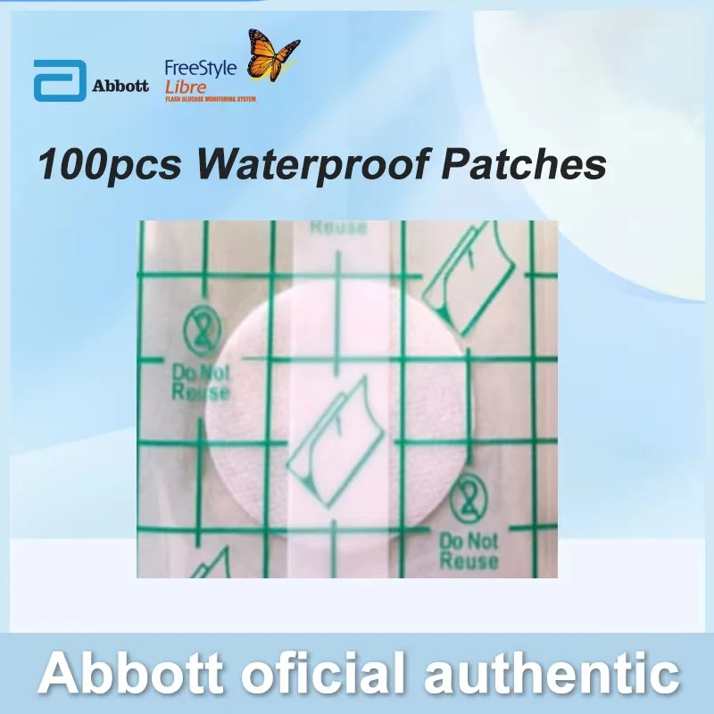 Toppe Adesive Impermeabili Trasparenti Da 100 Pezzi Freestyle Libre Sensor Cover Patch Clear Cgm Overpatch Tape Abbott ^