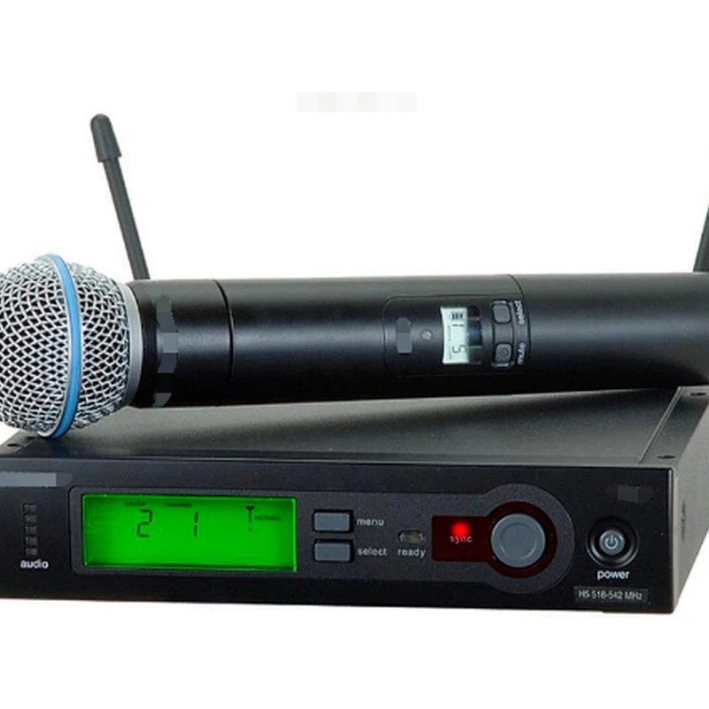 Sistema Microfonico Wireless Sm58 Di Alta Qualità Con Le Migliori Prestazioni Audio E Audio Chiaro Beta 58A
