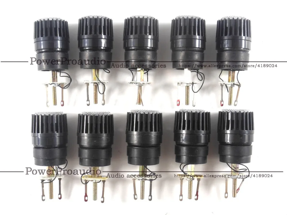 10 Pz Wireed Microfono Capsula N-157 Microfone Adatto Per Shure Sm57 Sm57 C Tipo Mic Sostituire Per Quello Rotto