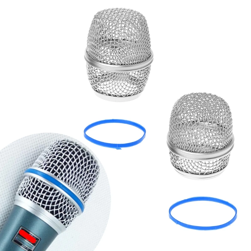 1Pc Di Ricambio Testa A Sfera Mesh Microfono Grille Adatto Per Beta57A Beta87A Beta 87 Sm58 Sm58S Sm58Lc Beta 58 Beta 58A