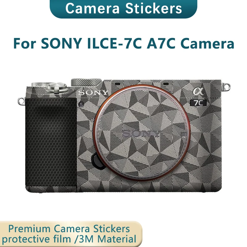 For Sony Ilce-7C Ilce-A7C A7C Anti-Scratch Camera Lens Sticker Coat Wrap Protective Film Body Protector Skin Cover Ilce-A7C A7C