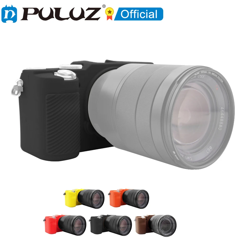 Custodia Protettiva Puluz Per Sony A9 / Ilce-9 Per Sony A7C / Ilce-7C Custodia Protettiva Mimetica In Silicone Morbido Per Sony Camera Case