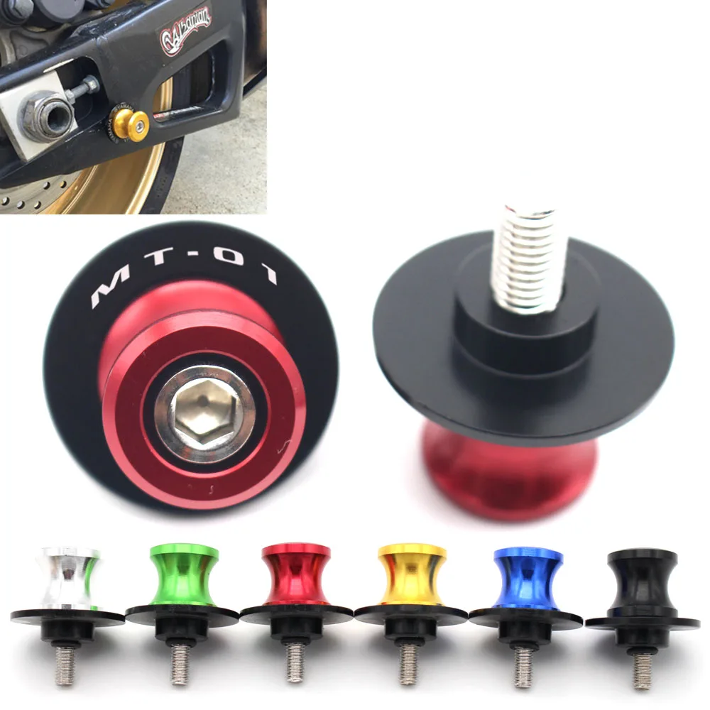 Forcellone Cursori Bobine Viti Stand Slider Moto Per Yamaha Mt-01 Mt01