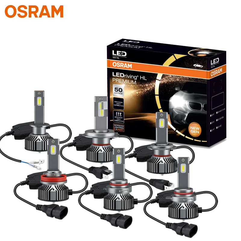 Osram Led 12V45W H1 H4 H7 H8 H11 H16 9012 9003 9005 9006 Hb2 Hb3 Hb4 H1R2 Yxz Ledriving 6000K Bianco Led Del Faro Dell'Automobile 4500Lm 2X