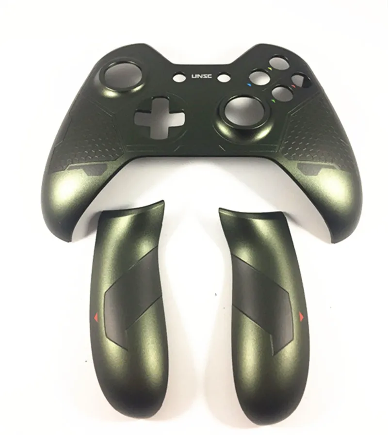 Per Xbox Un Controller Cover Di Ricambio Superiore Anteriore Borsette Caso Maniglia Laterale Copertura Posteriore Grip Halo 5 Guardiani In Edizione Li