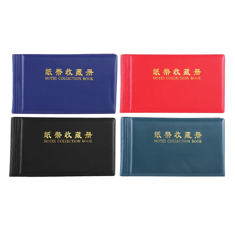 20 Pagine Album Raccolta Carta Moneta Organizzatore World Paper Money Album Denaro Banconote Custodia Per Banconote Raccoglitore Di Denaro Di Carta