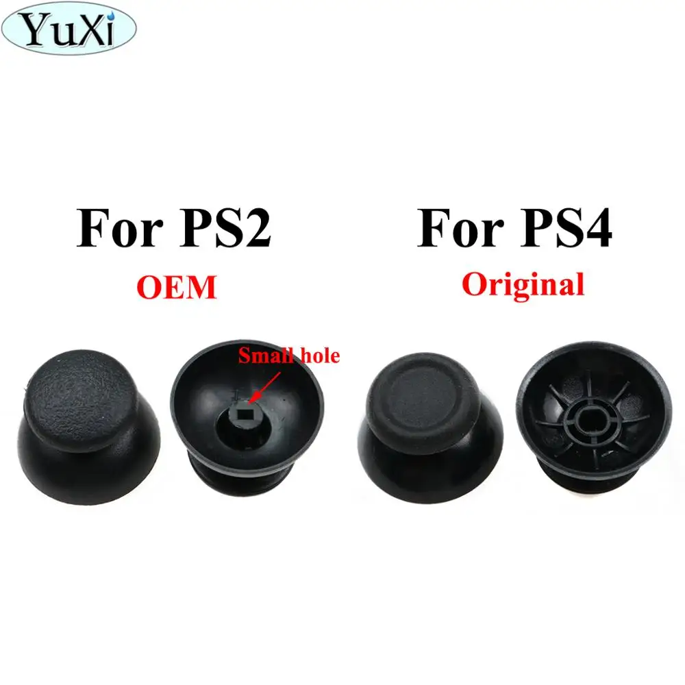 Yuxi Analog 3D Thumb Stick Joystick Thumbstick Mushroom Cover Per Controller Ps2 Ps4 Thumb Grips Per Accessori Ps2 Ps4