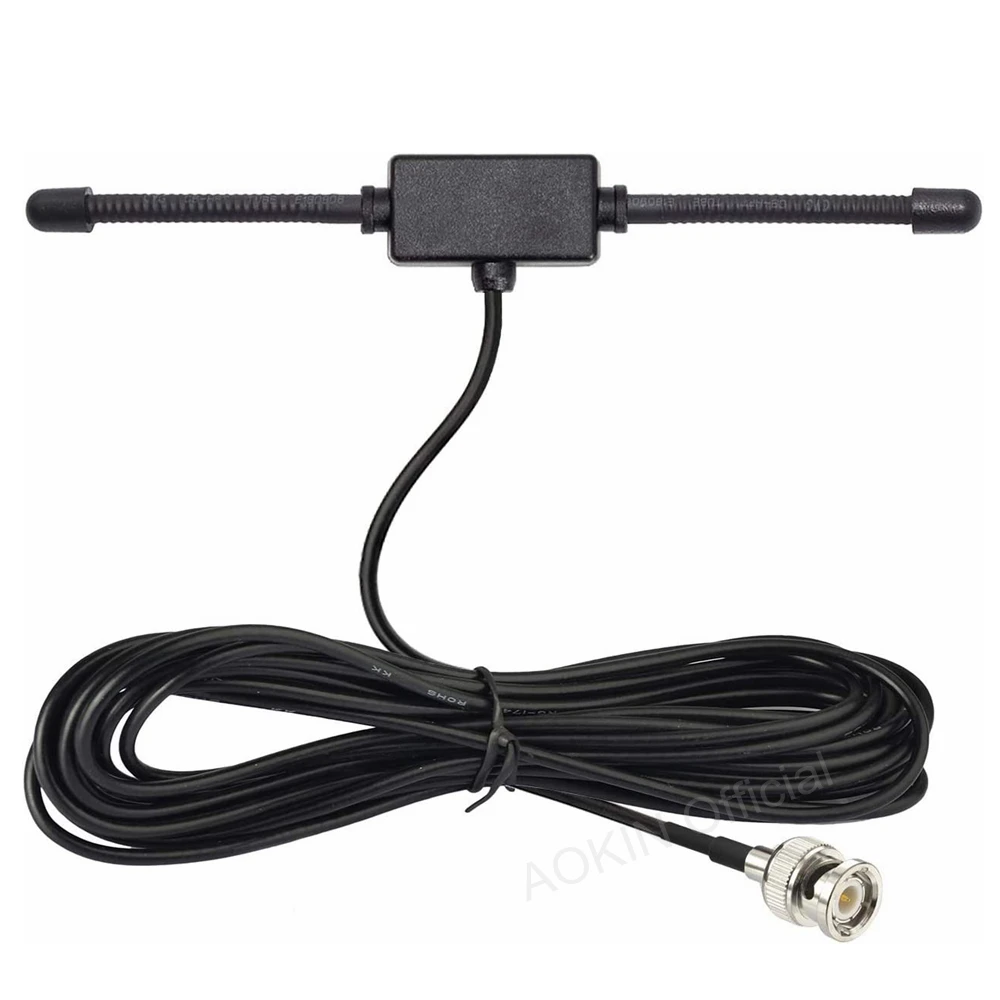 Vhf Uhf Car Truck Scanner Antenna Per Montaggio Adesivo Radio Per Veicoli Scanner Mobile Antenna Dipolo Maschio Bnc